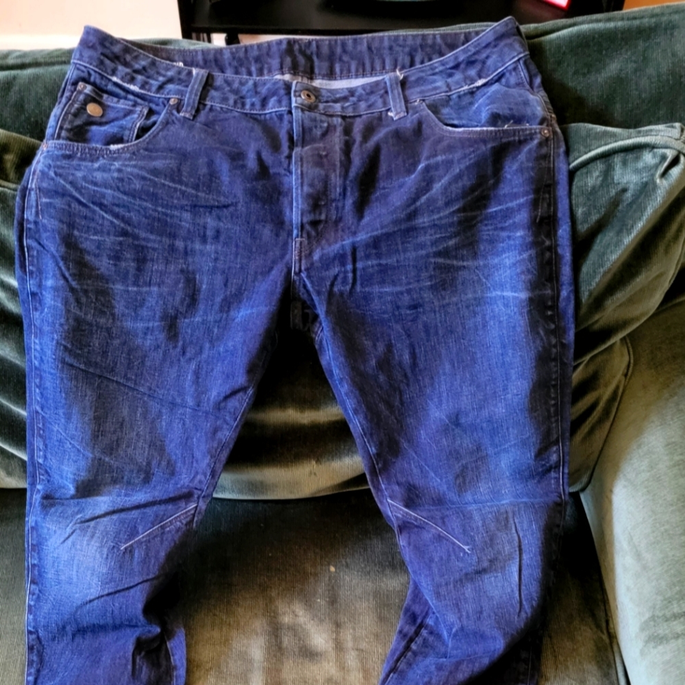 Mens G-STAR ARC ZIP SLIM JEANS